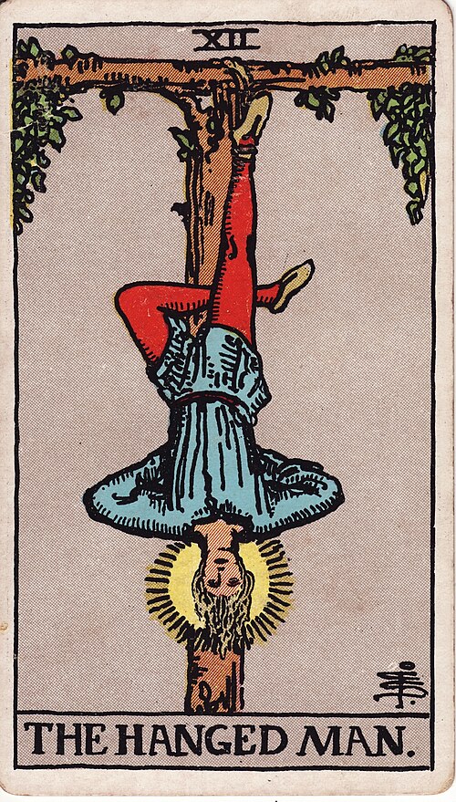 吊人(The Hanged Man)塔羅牌